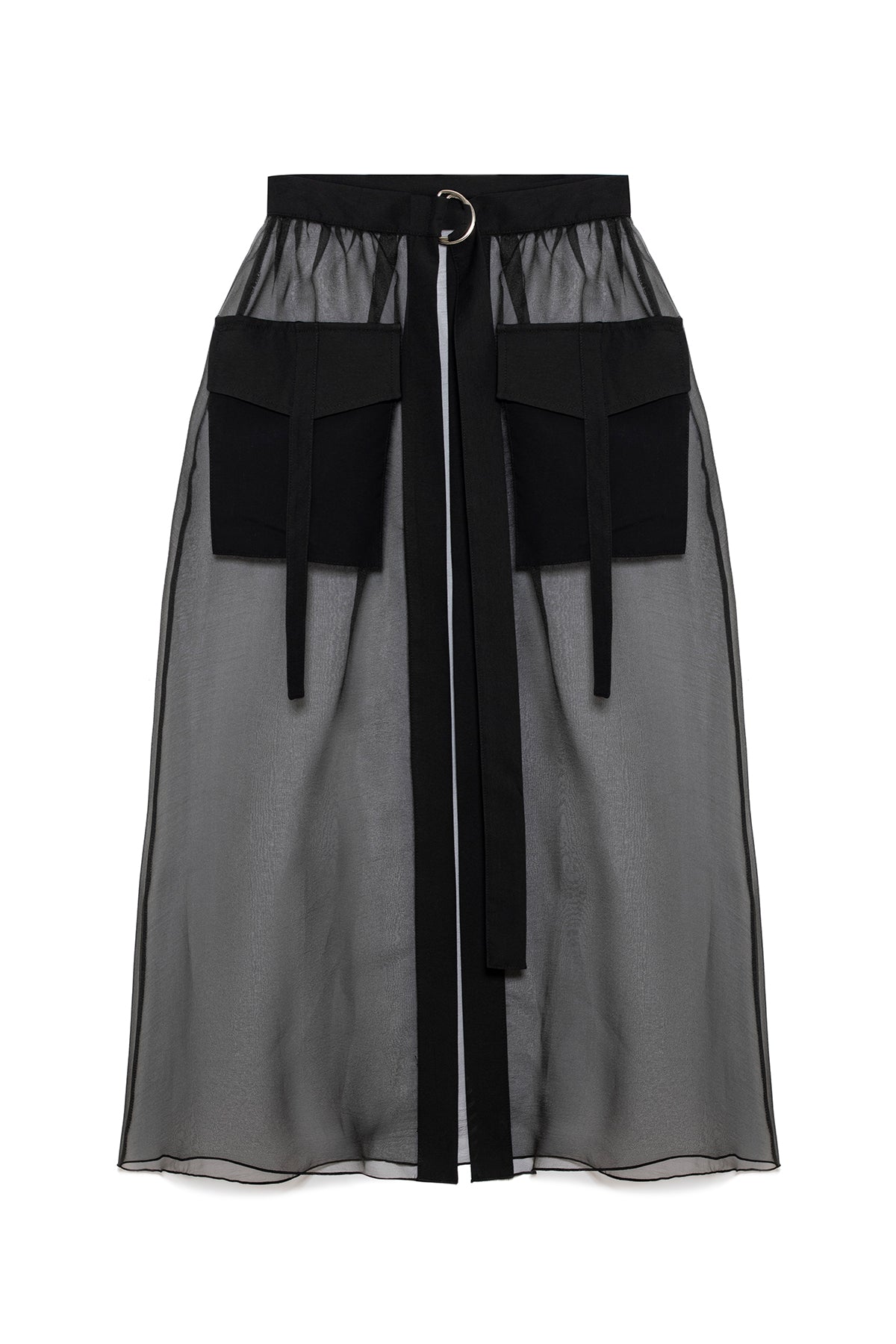 ORGANZA SKIRT WITH POCKET DETAILED – Touché Privé Global